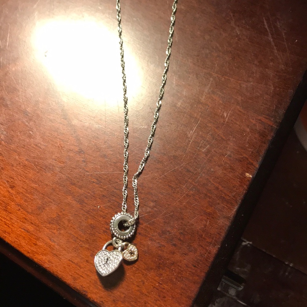 Pandora two toned necklace